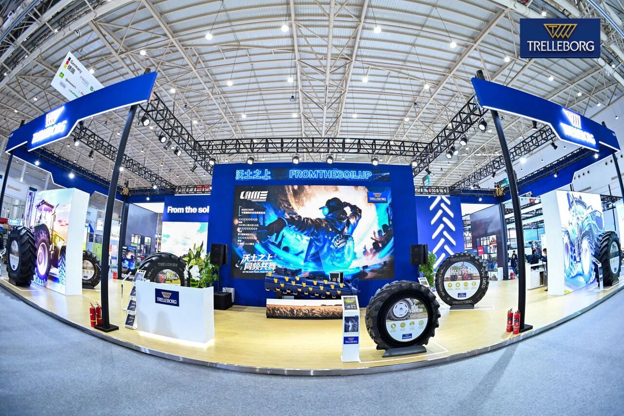 卓越性能 扎根沃土|特瑞堡攜重磅農(nóng)業(yè)輪胎方案亮相 2025 CIAME
