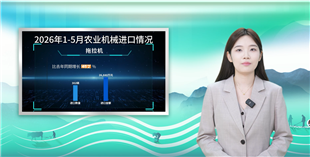 2026年1-5月农机出口增长势头向好